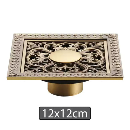 Brass Shower Drain Bathroom Floor Drain Washing Machine