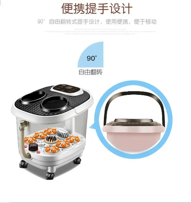 Smoked Foot Bath Full Automatic Electric Heating Washbasin