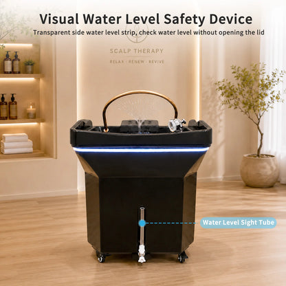 Head Spa Shampoo Basin 60l Water Storage Tank