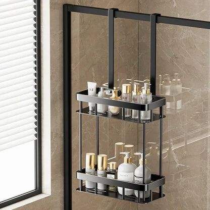 Bathroom Storage Rack Over Door Shower Caddy Bathroom