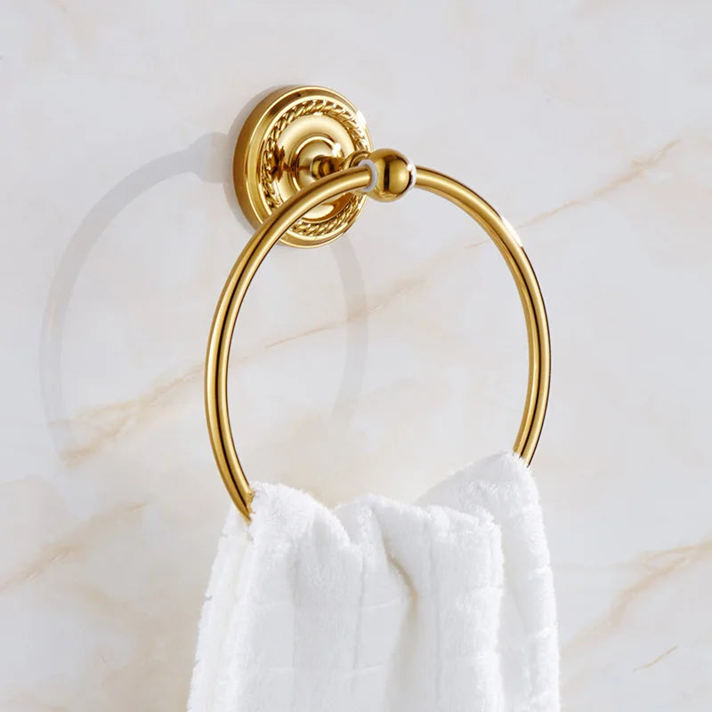 Gold Bath Hardware Bathroom Shelf Soap Dish Toilet