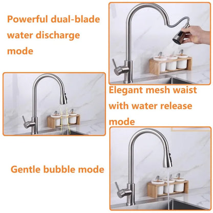 Multi-Functional Sink Faucet Spray Nozzle Head Tap In