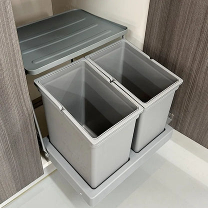 Sink Cabinet Door Connect Waste Bins Creative Waterproof