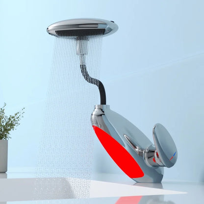 Temperature Sensitive Modes Outlet Basin Faucet Large Led