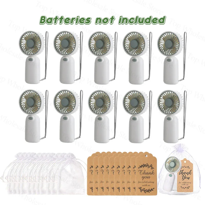 10-100pcs Bulk Small Wedding Fans Guests Handheld Fan
