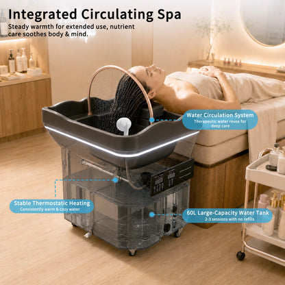 Head Spa Shampoo Basin 60l Water Storage Tank