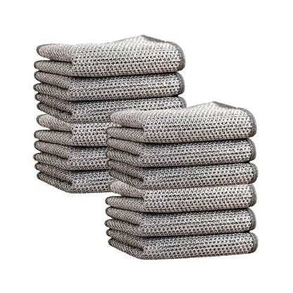 Metal Wire Mesh Cleaning Cloths Universal Sink Faucet