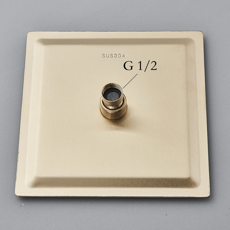 4-Function Wall Mounted Shower Faucet Rainwater Bathtub Shower