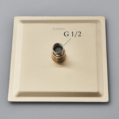 4-Function Wall Mounted Shower Faucet Rainwater Bathtub Shower