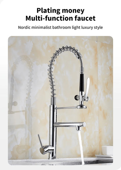 Faucet Chrome Brass Tall Faucet Mixer Sink Faucet