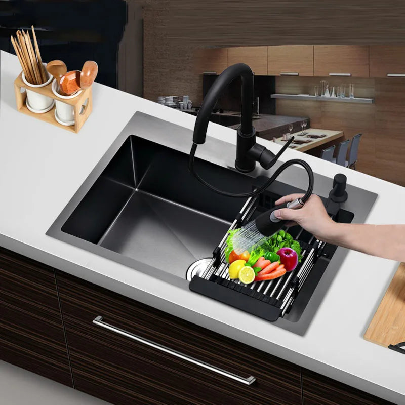Small Sink Above Counter Or Udermount Vegetable Washing