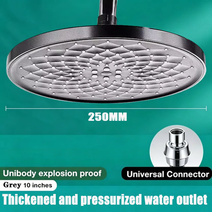 6/9 Inch Large Flow Supercharge Rain Shower Head