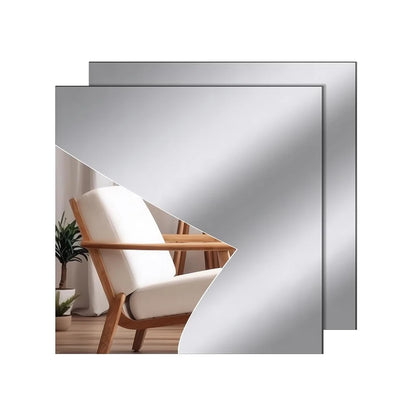 2mm Acrylic Mirror Wall Stickers Unbreakable Acrylic Full