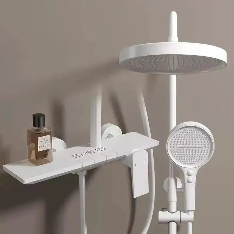 Rose Gold Bathroom Shower Cold Mixer Bath Shower