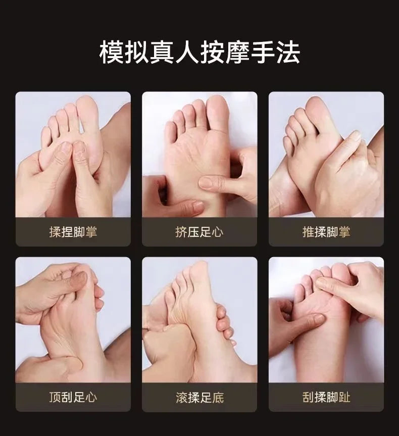 Foot Soaking Bucket Electric Massager Foot Wash Basin