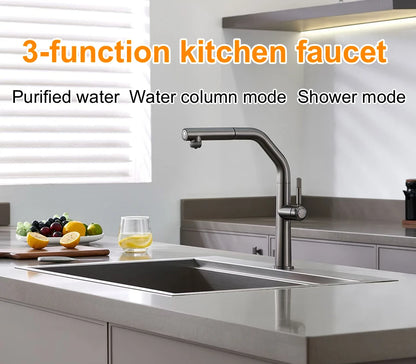 Vgx Faucet Dual Spout Pure Drinking Water Tap