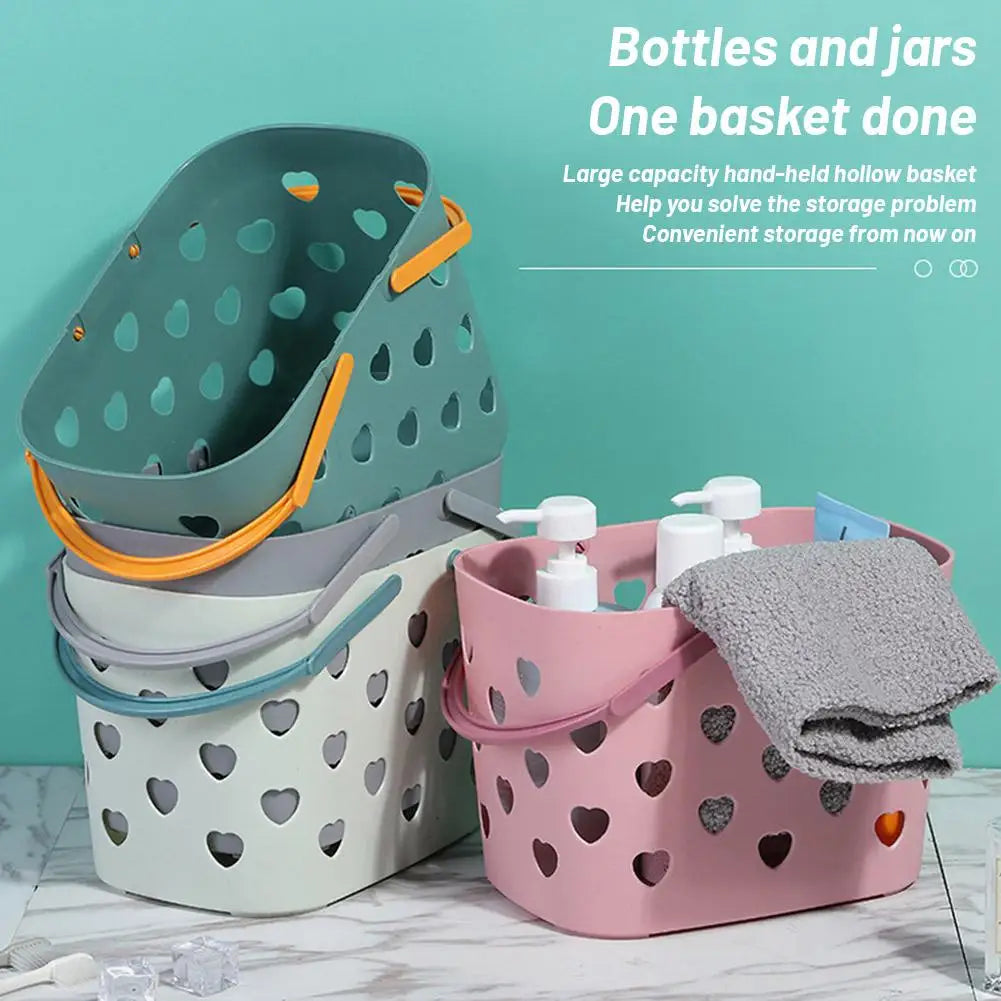 Shower Caddy Drainage Holes Plastic Bath Basket College