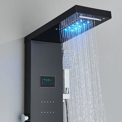 Bathroom Shower Panel Led Rainfall/Waterfall Shower Head
