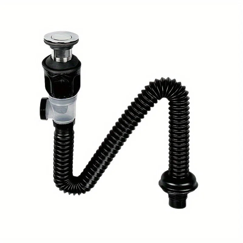 Black Bounce Drain Universal Horizontal/Vertical Drain Pipe Wash