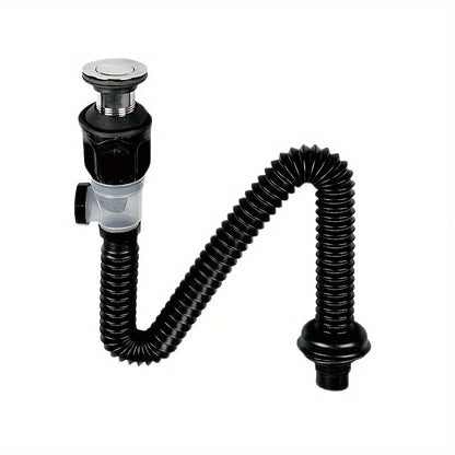 Black Bounce Drain Universal Horizontal/Vertical Drain Pipe Wash