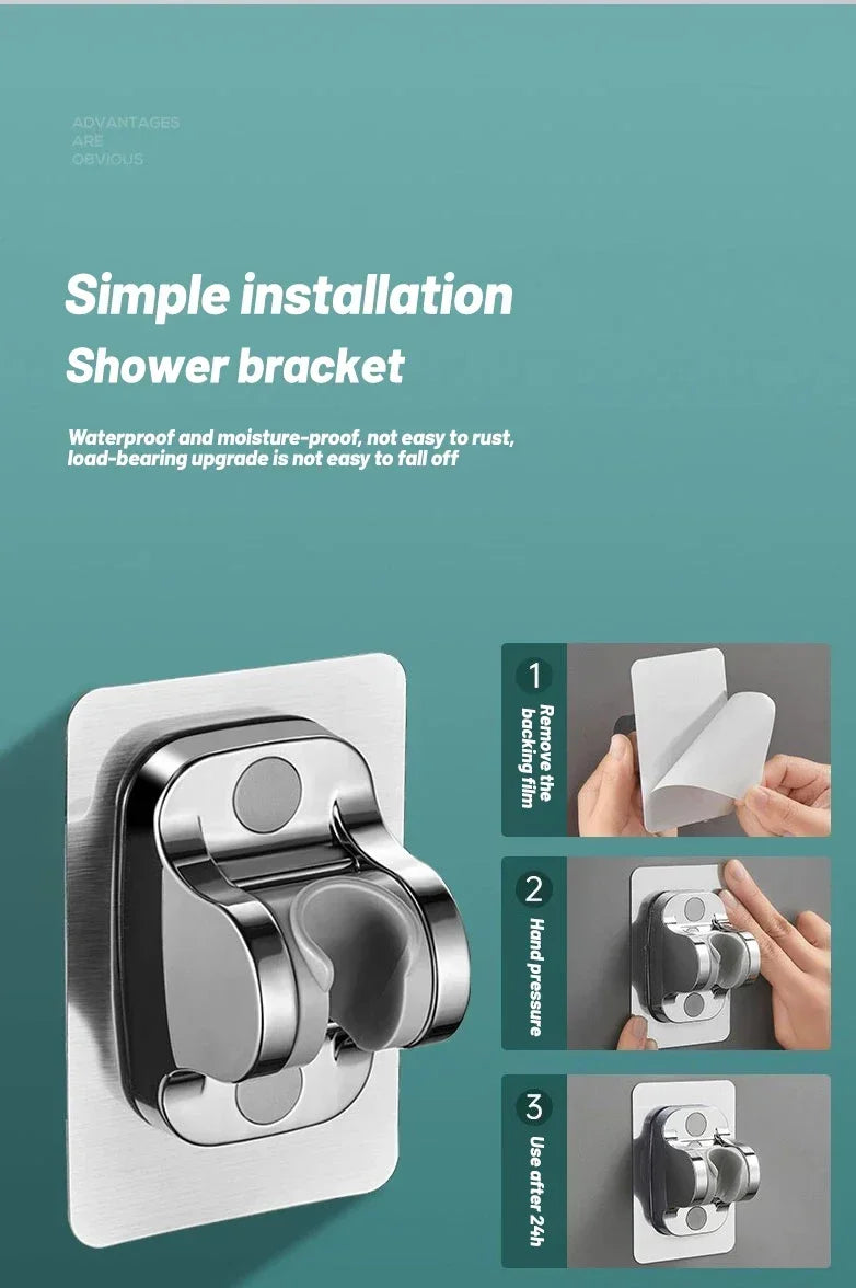 1-4pcs High Quality Bathroom High Pressure Rain Shower