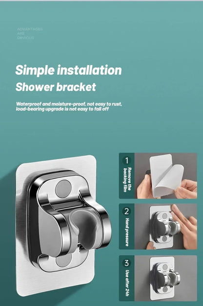 1-4pcs High Quality Bathroom High Pressure Rain Shower