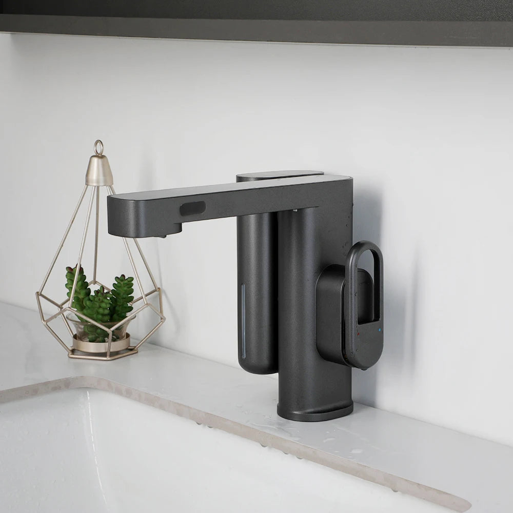 Zappo Sensor Bathroom Faucet Automatic Sensor Smart Soap