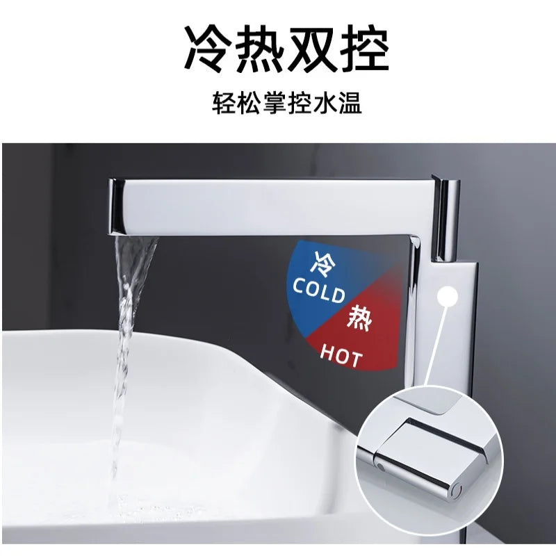 Basin Faucet Tapware Bath Mixer High Tall Bathroom