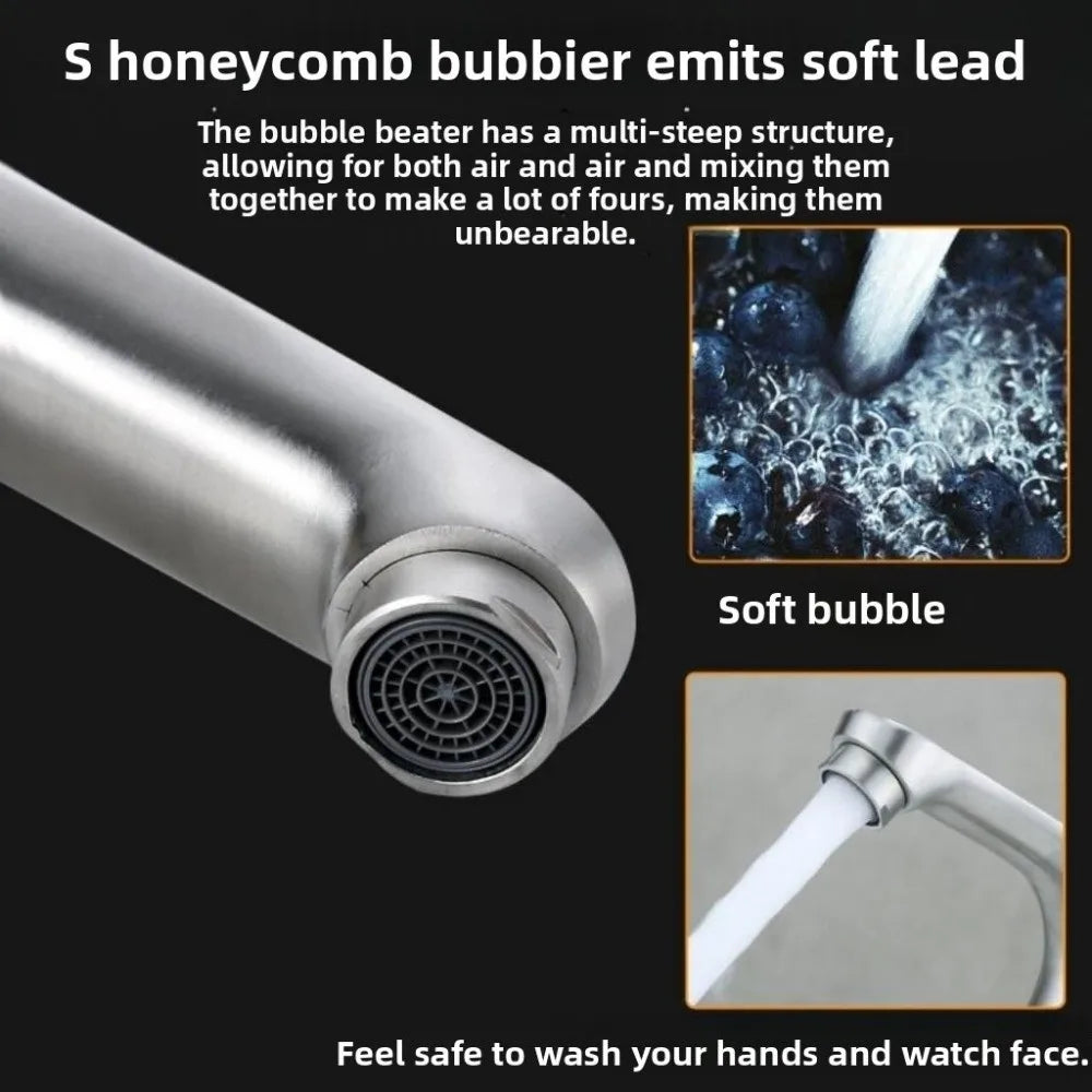 Handle Stainless Steel Faucet Anti-Leakage Multi Functional