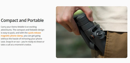 Dji Osmo Mobile Dji Om 3-Axis Stabilization Foldable