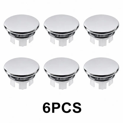 1-20pcs Round Basin Overflow Cap Sink Drain Cover