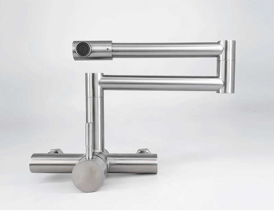 Huniu Folding Faucet Stainless Steel 304 Foldable Faucet