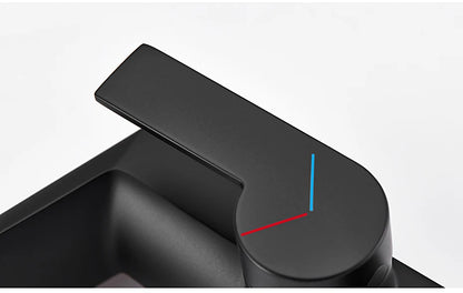 Basin Faucet Black Torneiras Bathroom Sink Faucet Handle