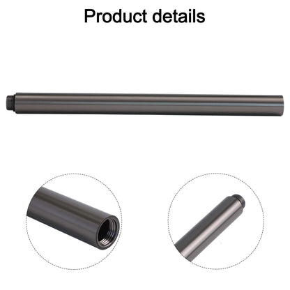 30cm Shower Extender Bathtub Shower System Black Grey