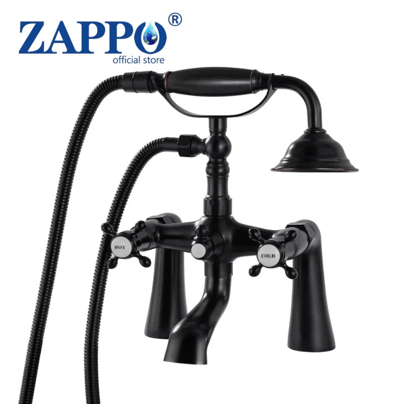 Zappo Bathtub Faucet Vintage Telephone Style Dual Handles