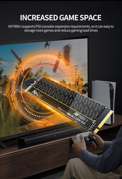 Netac Ssd 1tb Ssd Nvme M2 7400mb/S 512gb