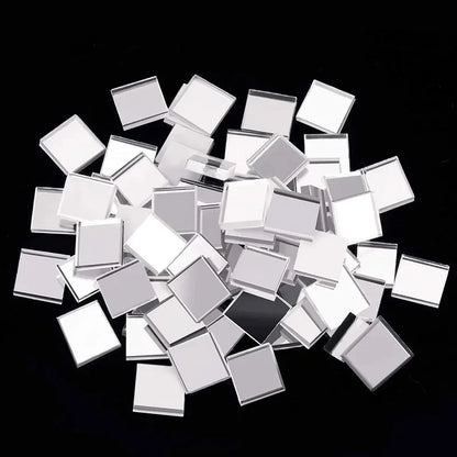 4x100cm Creative Diy Glass Mirror Stickers Mosaic Glass