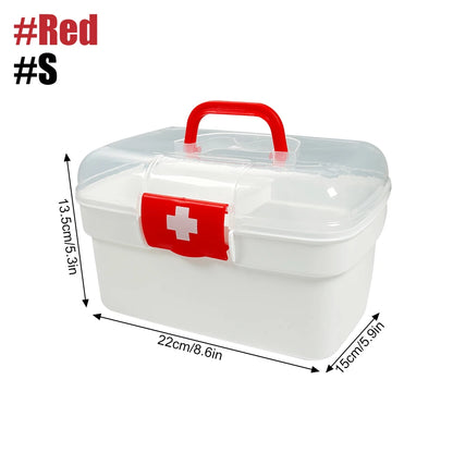 1pcs 2-Tier Medicine Organizer - Medicine Cabinet Handle
