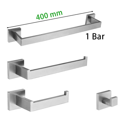 Stainless Steel Bathroom Brushed Nickel Towel Rack Toilet