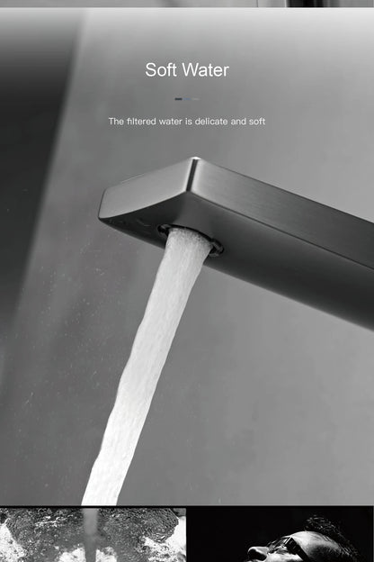 Luxury Brass Chrome Bathroom Faucet Wall Mounted Design