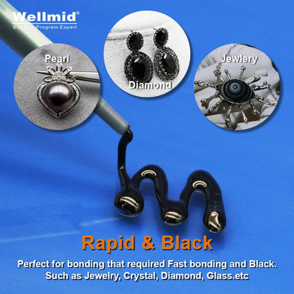 Black Epoxy Adhesive Fast Cured Bathroom Solar Panel