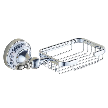 Stainless Steel Ceramic Bathroom Robe Hook Paper Holder