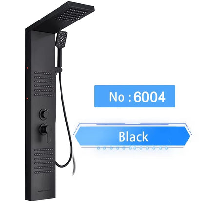 Shinesia Led Shower Panel Waterfall Rain Digital Display