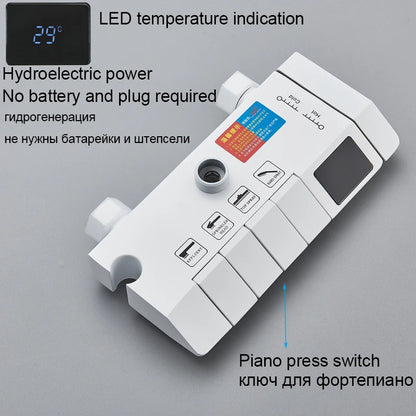 Rainfall Bathroom Shower System Digital Piano Key Shower