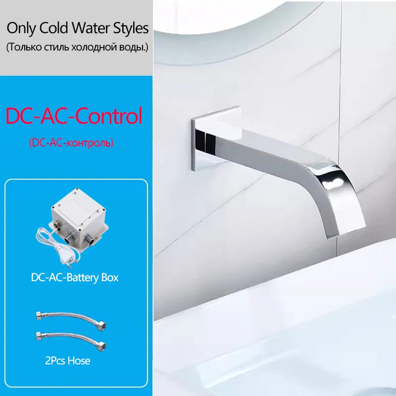 Oxg Wall Mount Smart Sensor Basin Faucet Automatic
