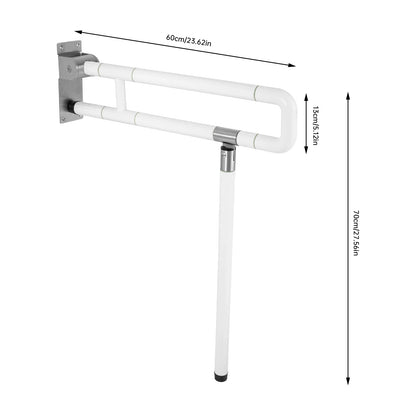 Toilet Grab Bar Handicap Grab Bars Foldable Drop