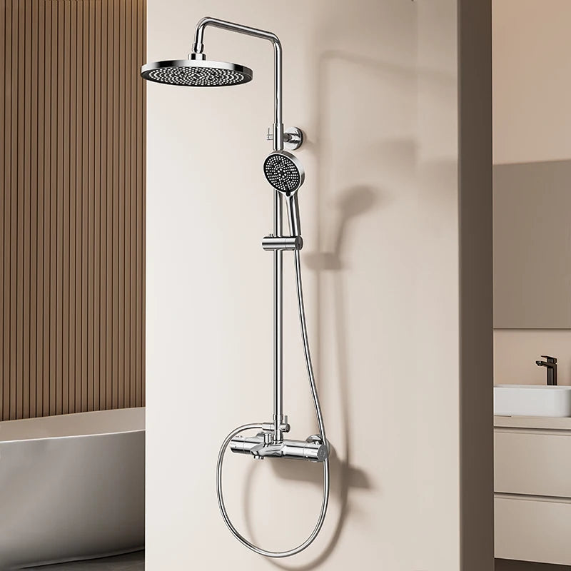 Modes Bathroom Thermostatic Faucet Shower Bathtub Faucet Luxury