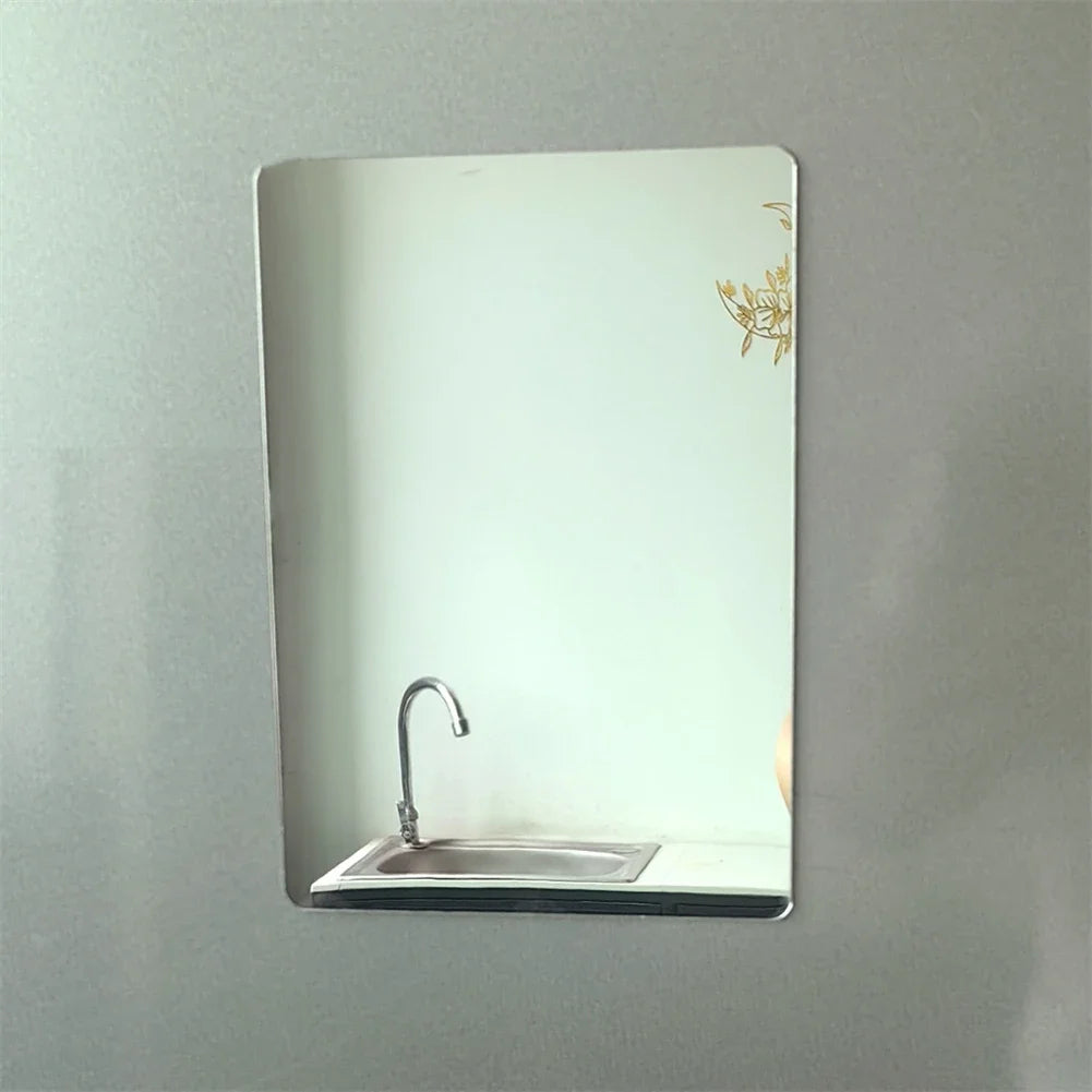 5x7in Rectangle Magnetic Locker Mirror Magnetic Mirror School