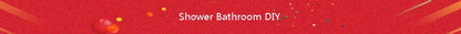 Bakala Black Golden Brass Shower Faucet Mixing Valve