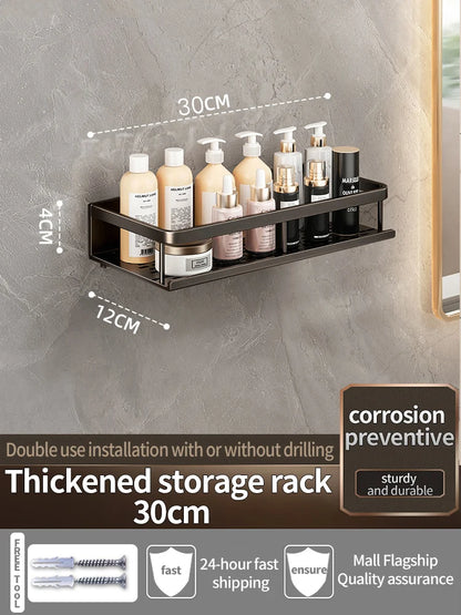 Bathroom Shelf Bathroom Towel Rack Shelves Wall Shower